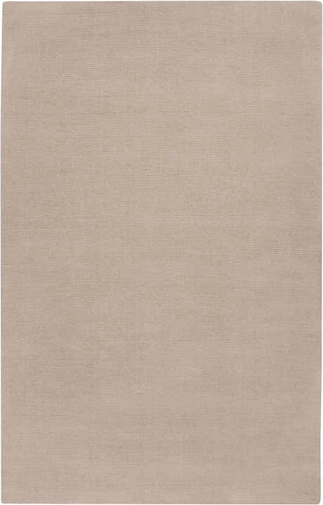 Made to Order Custom Size Brockton Solid Wool Tan Area Rug