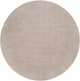 Made to Order Custom Size Brockton Solid Wool Tan Area Rug