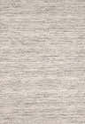 Close-up of the hand woven Williford Wool Area Rug. Black and cream stripes create a textured, transitional design. Design-Rectangle
