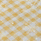Close-up of Dalyn Wonderland WN32 Gold Washable Area Rug. Chestnut and gold diamond pattern with subtle holiday accents.