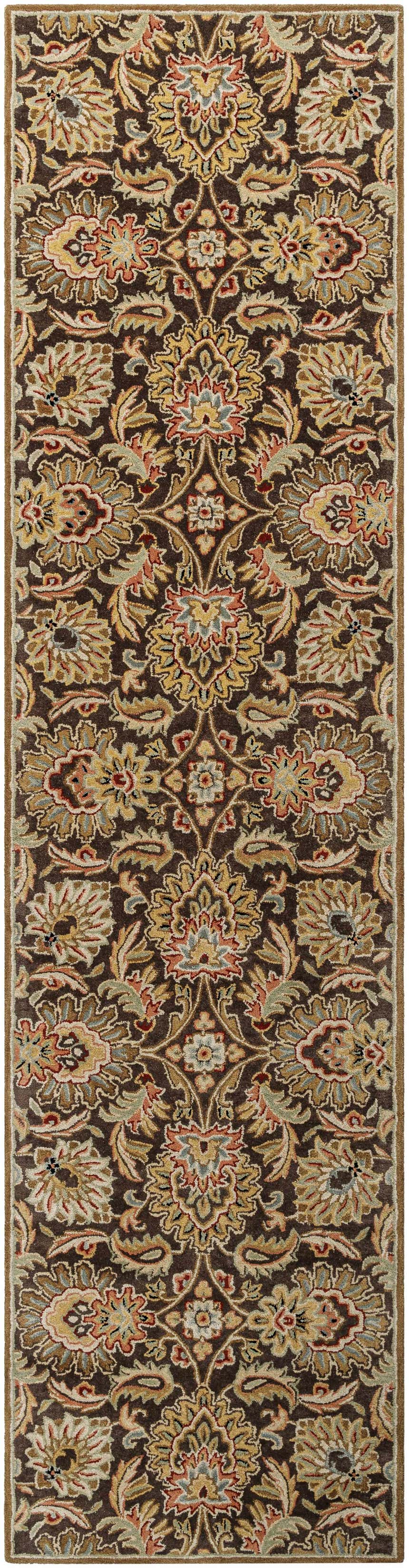 Made to Order Custom Size Chesterton Hand Tufted Brown 1028 Area Rug