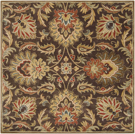 Made to Order Custom Size Chesterton Hand Tufted Brown 1028 Area Rug