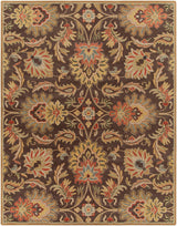 Made to Order Custom Size Chesterton Hand Tufted Brown 1028 Area Rug