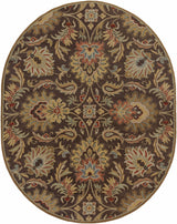 Made to Order Custom Size Chesterton Hand Tufted Brown 1028 Area Rug