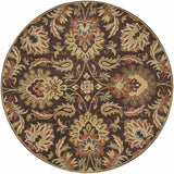 Made to Order Custom Size Chesterton Hand Tufted Brown 1028 Area Rug