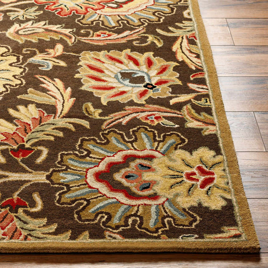 Made to Order Custom Size Chesterton Hand Tufted Brown 1028 Area Rug
