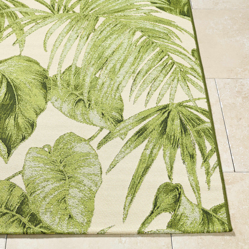 Amirah Green Area Rug