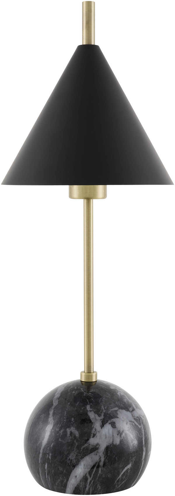Echallens Black Table Lamp