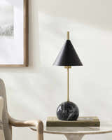 Echallens White Table Lamp