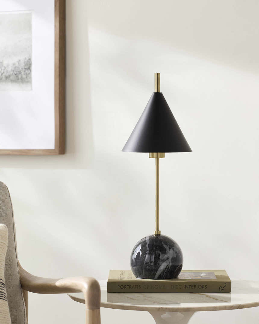 Echallens White Table Lamp