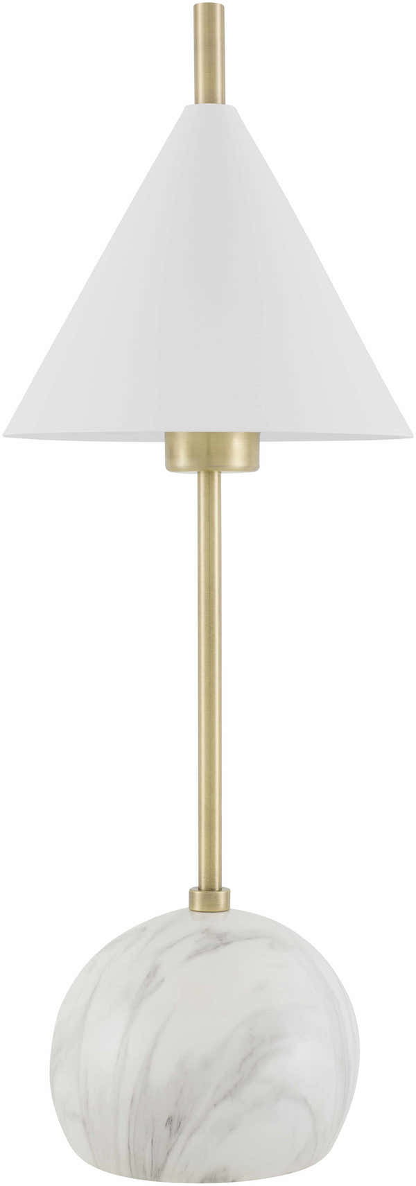 Echallens White Table Lamp