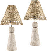 Aimargues Dark Red Table Lamp