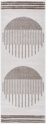 Apichu Brown Washable Area Rug