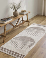 Apichu Brown Washable Area Rug
