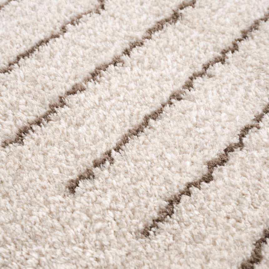 Apichu Brown Washable Area Rug