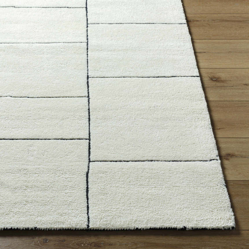 Made to Order Custom Size Xylia Ivory Area Rug