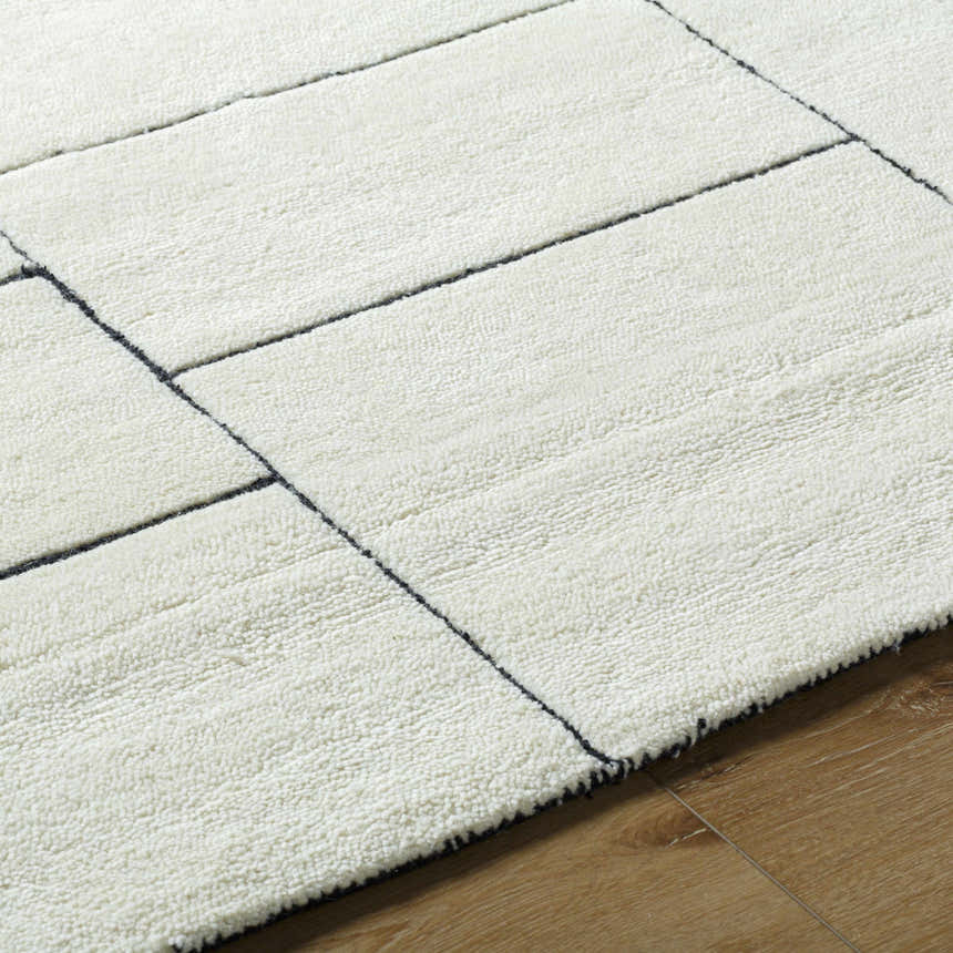 Made to Order Custom Size Xylia Ivory Area Rug