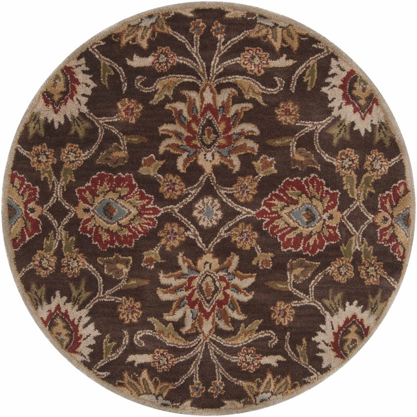 Made to Order Custom Size Conesus Hand Tufted Brown 1051 Area Rug