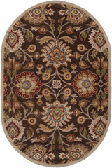 Made to Order Custom Size Conesus Hand Tufted Brown 1051 Area Rug