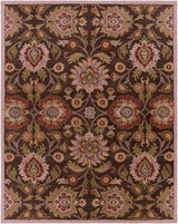 Made to Order Custom Size Conesus Hand Tufted Brown 1051 Area Rug