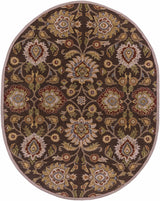 Made to Order Custom Size Conesus Hand Tufted Brown 1051 Area Rug