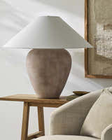 Galey White Alix x Livabliss Camden Ford Table Lamp