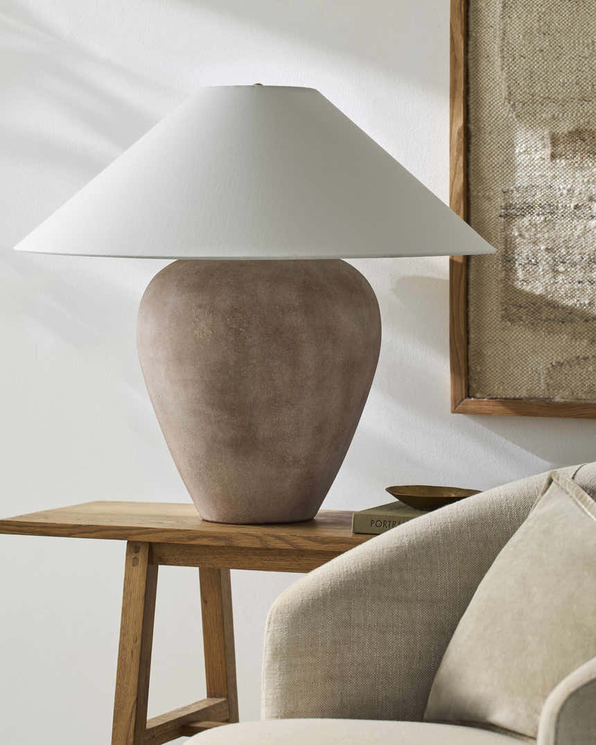 Galey White Alix x Livabliss Camden Ford Table Lamp