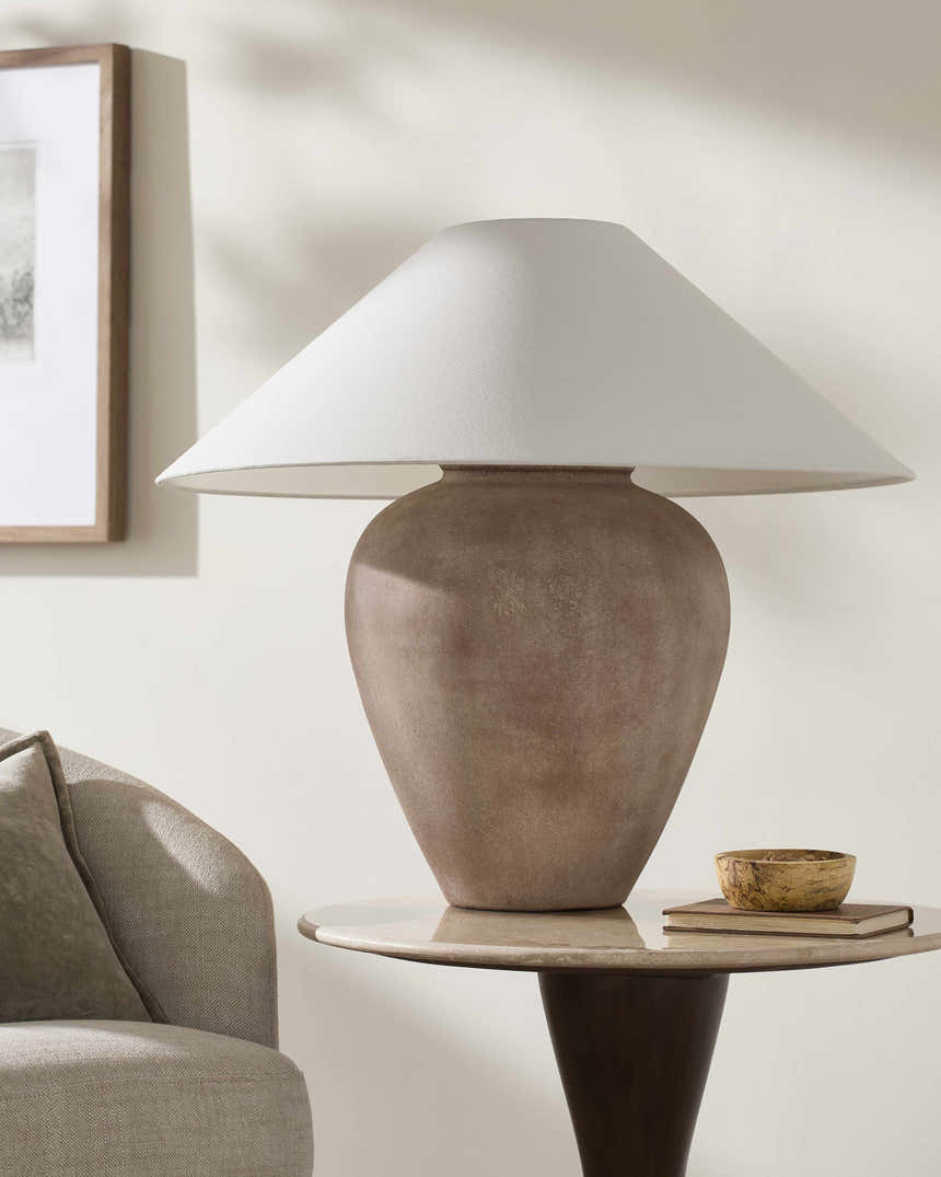 Galey White Alix x Livabliss Camden Ford Table Lamp