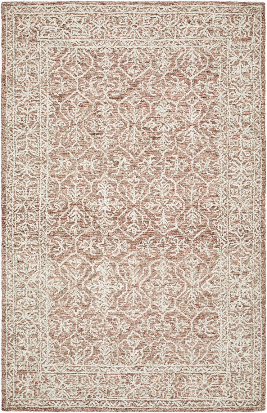 Made to Order Custom Size Yadid Brown Wool Area Rug