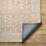 Made to Order Custom Size Yadid Brown Wool Area Rug