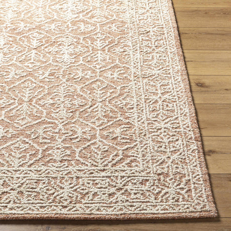 Made to Order Custom Size Yadid Brown Wool Area Rug