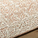 Made to Order Custom Size Yadid Brown Wool Area Rug