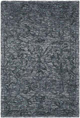 Made to Order Custom Size Yadid Black Wool Area Rug
