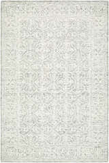 Made to Order Custom Size Yadid Gray Wool Area Rug