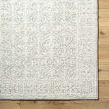 Made to Order Custom Size Yadid Gray Wool Area Rug
