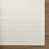Yadid Cream Wool Area Rug