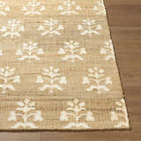 Made to Order Custom Size Albina Ivory Area Rug