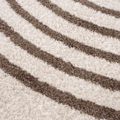 Yasuo Brown Washable Area Rug