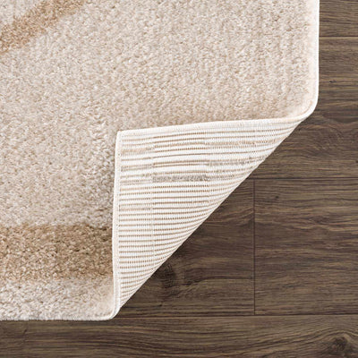 Yasuo Beige Washable Area Rug