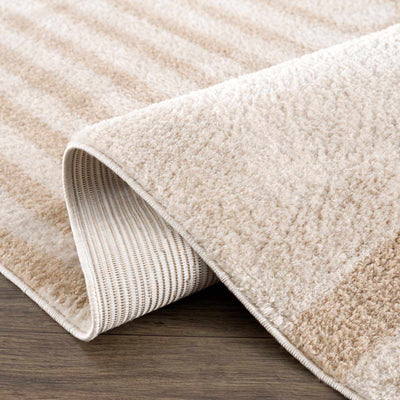 Yasuo Beige Washable Area Rug