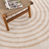 Yasuo Beige Washable Area Rug
