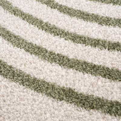 Yasuo Green Washable Area Rug