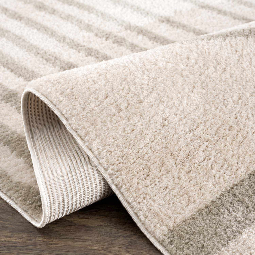 Yasuo Gray Washable Area Rug