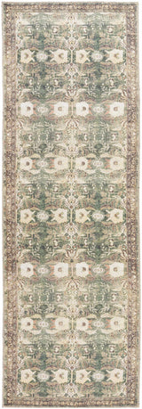 Acoose Vintage Flat Pile Washable Rug