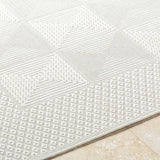 Anabia White Area Rug