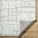 Made to Order Custom Size Yetty Sage Area Rug