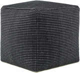 Yakymivka Black Pouf