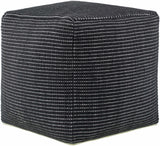 Yakymivka Black Pouf