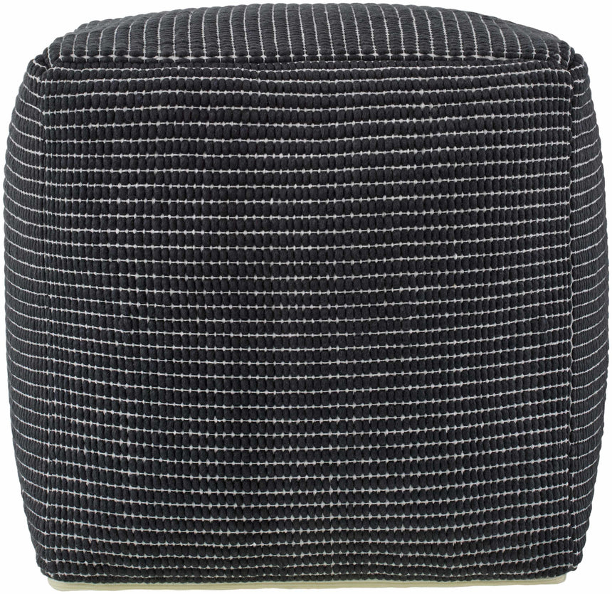 Yakymivka Black Pouf