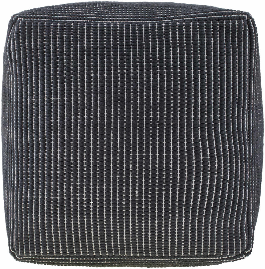 Yakymivka Black Pouf